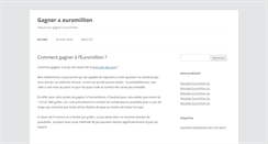 Desktop Screenshot of gagner-a-euromillion.fr